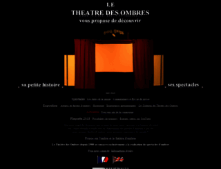 theatredesombres.free.fr screenshot