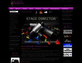 theatrefx.com screenshot