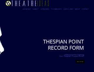 theatreideas.com screenshot