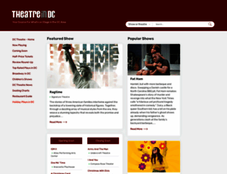 theatreindc.com screenshot