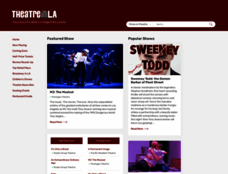 theatreinla.com screenshot