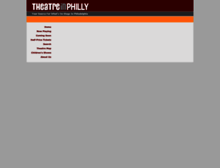 theatreinphilly.com screenshot