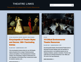 theatrelinks.com screenshot