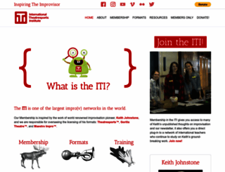 theatresports.com screenshot