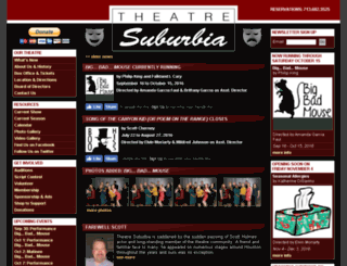 theatresuburbia.com screenshot
