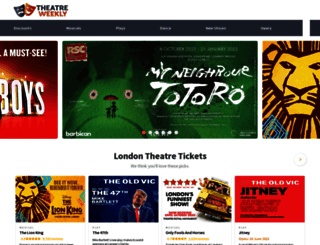 theatreweekly.londontheatredirect.com screenshot