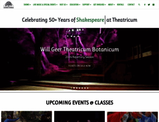theatricum.com screenshot