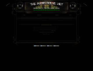theaudioscene.net screenshot