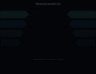 theautoevaluator.net screenshot