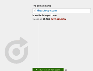 theautospy.com screenshot
