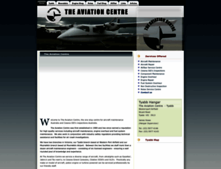 theaviationcentre.com.au screenshot