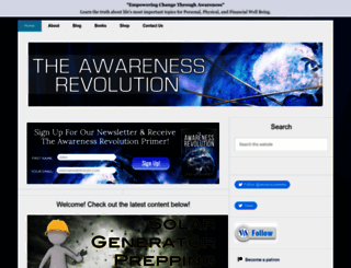 theawarenessrevolution.com screenshot