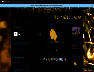 theawfultruth.bandcamp.com screenshot