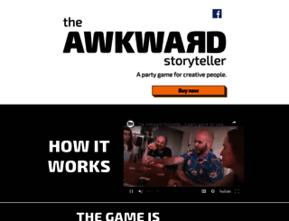 theawkwardstoryteller.com screenshot