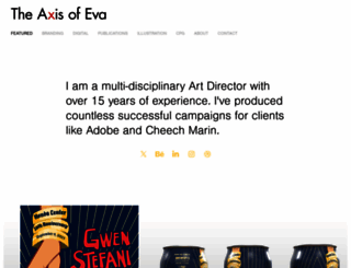theaxisofeva.com screenshot