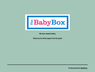thebabybox.com screenshot