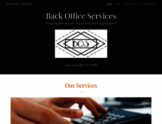 thebackofficeservices.com screenshot