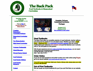 thebackpack.com screenshot
