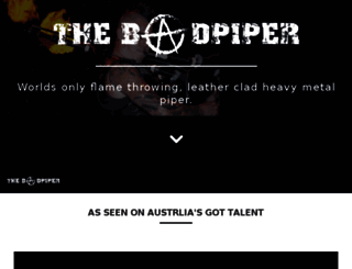 thebadpiper.com screenshot