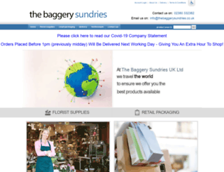 thebaggery.co.uk screenshot