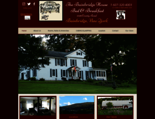 thebainbridgehouse.com screenshot