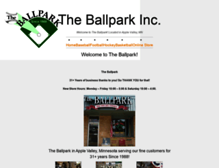 theballparkinc.com screenshot