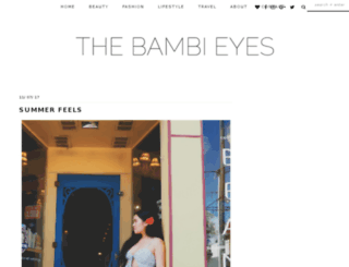 thebambieyes.com screenshot