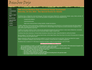 thebamboodojo.com screenshot