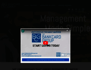 thebankcardgroup.com screenshot