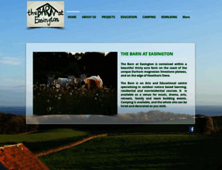 thebarnateasington.co.uk screenshot