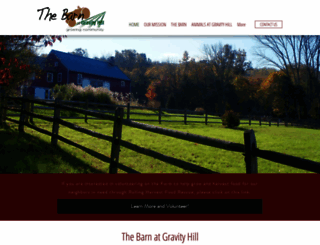 thebarnatgravityhill.com screenshot