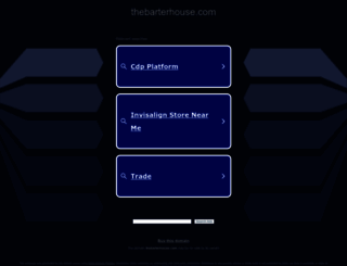 thebarterhouse.com screenshot