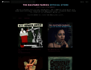 thebastardfairies.com screenshot