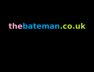 thebateman.co.uk screenshot