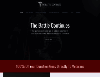 thebattlecontinues.org screenshot