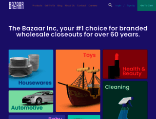 thebazaarinc.com screenshot