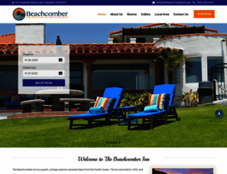 thebeachcomberinn.com screenshot