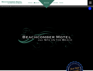 thebeachcombermotel.com screenshot