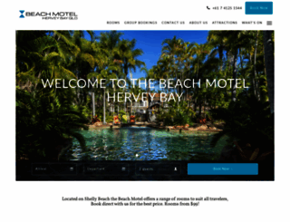 thebeachmotel.com.au screenshot