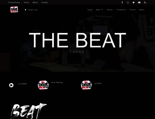 thebeat99.com screenshot