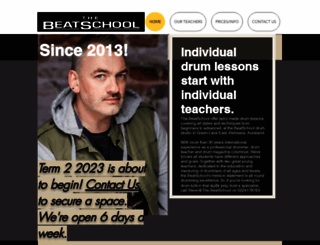 thebeatschool.co.nz screenshot