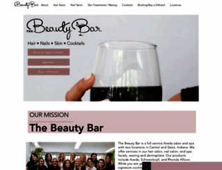 thebeautybargeist.com screenshot