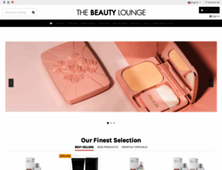 thebeautylounge.fr screenshot