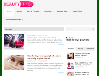 thebeautytips24.com screenshot