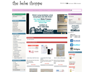 thebebeshoppe.com screenshot