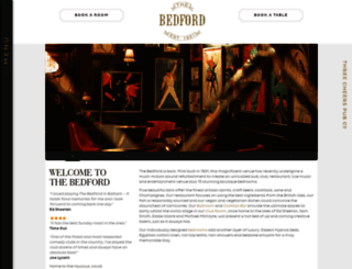 thebedford.com screenshot