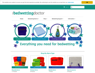 thebedwettingdoctor.com screenshot