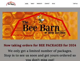 thebeebarnohio.com screenshot