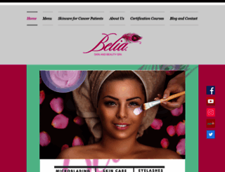 thebelia.com screenshot