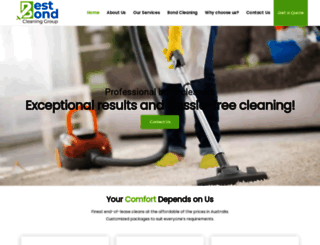 thebestbondcleaning.com screenshot